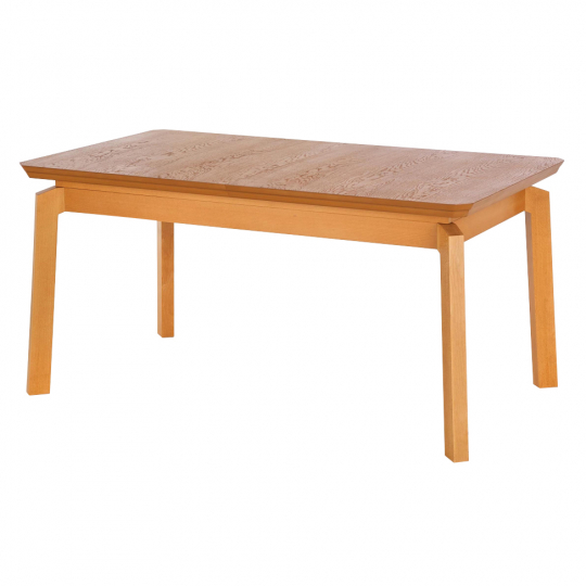 Eettafel 'Honey Oak' 160-250x90cm - Eik