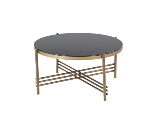 Salontafel 'Mare' - Zwart/Goud