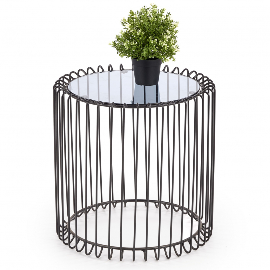Bijzettafel 'Amina' - Zwart