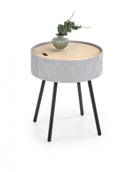 Bijzettafel 'Aura' - Grijs