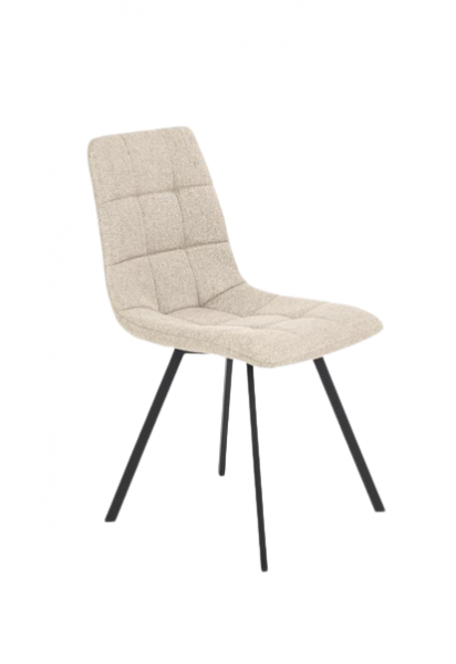 Stoel 'Villena' - Beige/Zwart