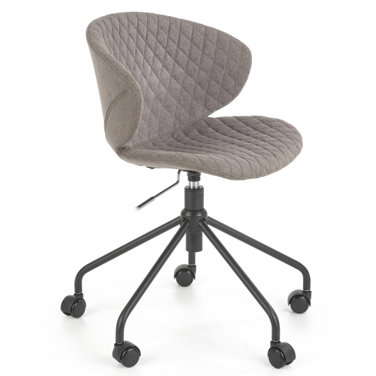 Bureau stoel 'Pattern' - Grijs/Zwart