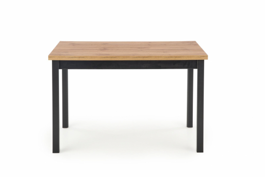 Eettafel 'Colbalt' 120x68cm - Natuur/zwarte