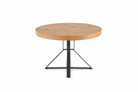 Eettafel 'Mercy' rond 120-160cm - Natuur
