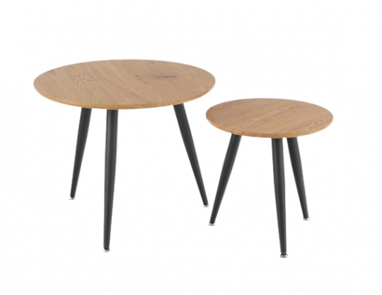 Salontafel 'Forsby' 2 delen - Eik
