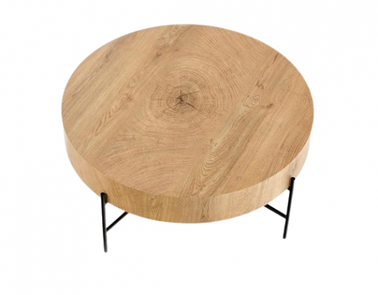 Salontafel 'Lapland' - Eik/Zwart