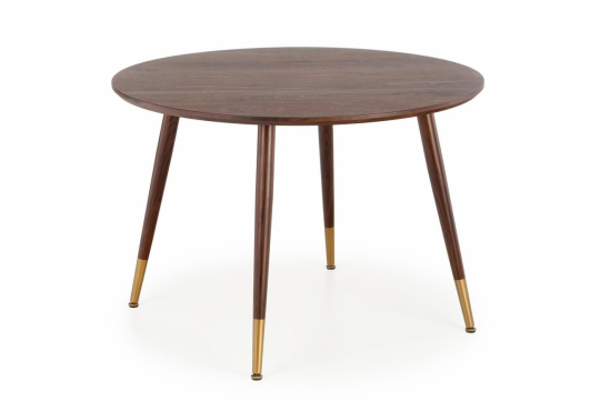 Eettafel 'Prime' Rond 110cm - Notenhout