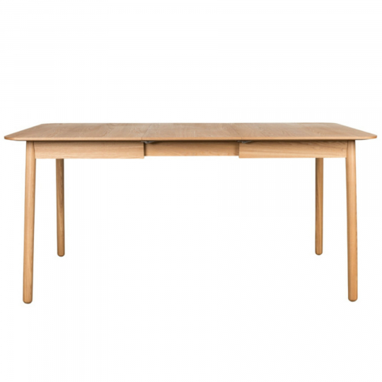 Tafel 'Glimpse' 120-162x80cm - Eik
