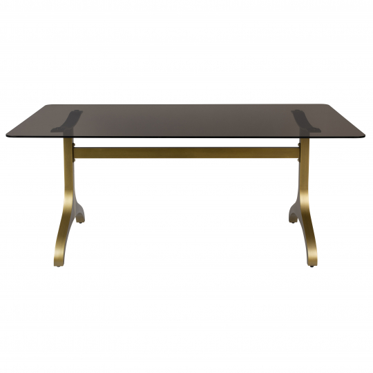 Tafel 'Sansa' 180x90cm - Messing