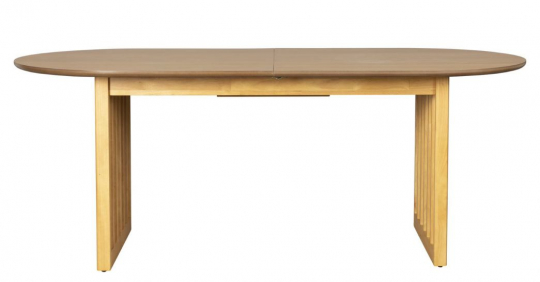 Uittrekbare tafel 'Barlet' 200-240x90cm - Natuur
