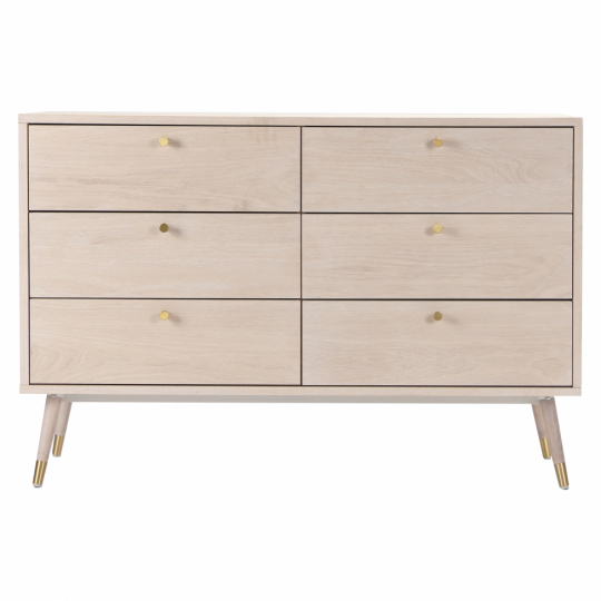 Lade 'Prime' 6 lades - Wit eiken