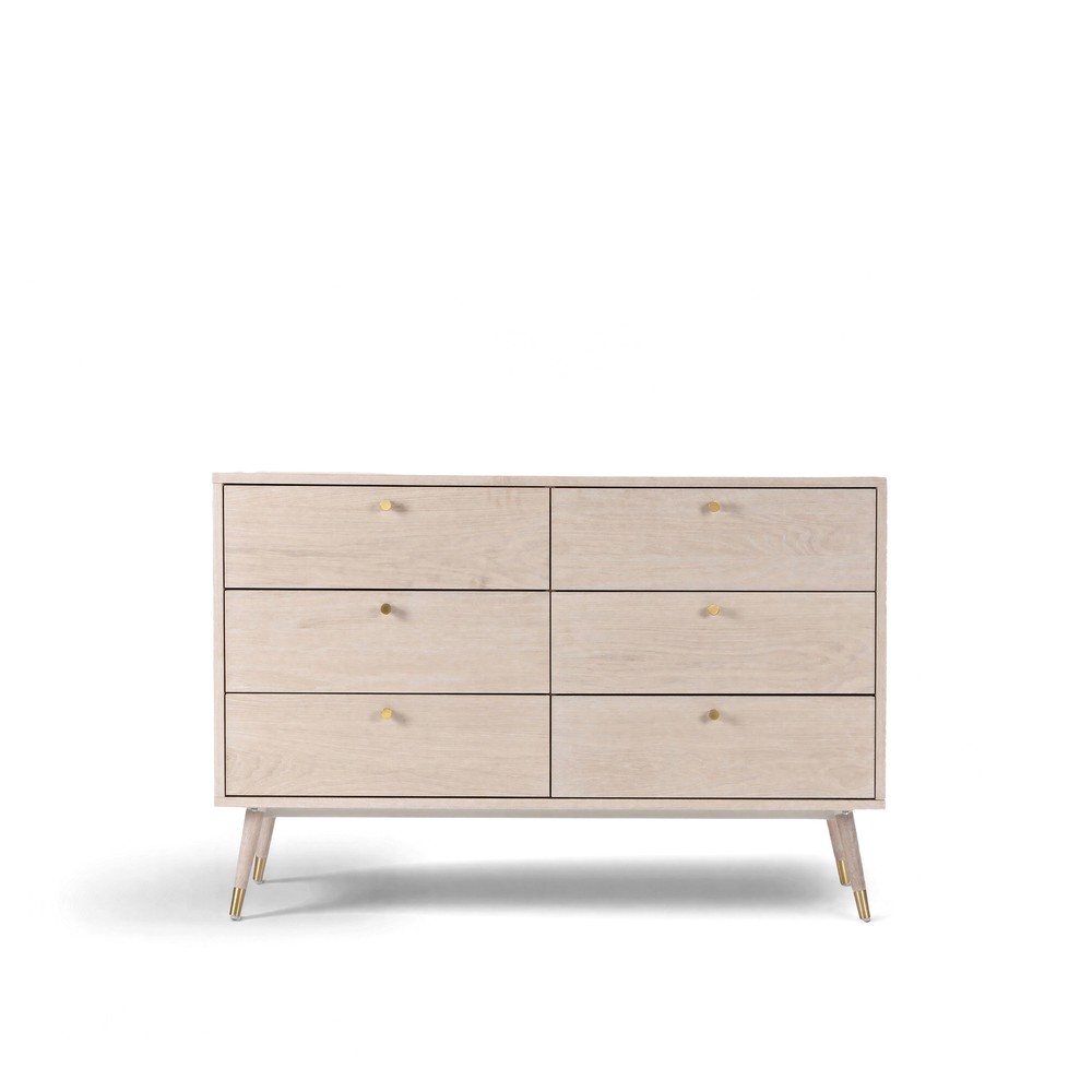 Lade 'Prime' 6 lades - Wit eiken