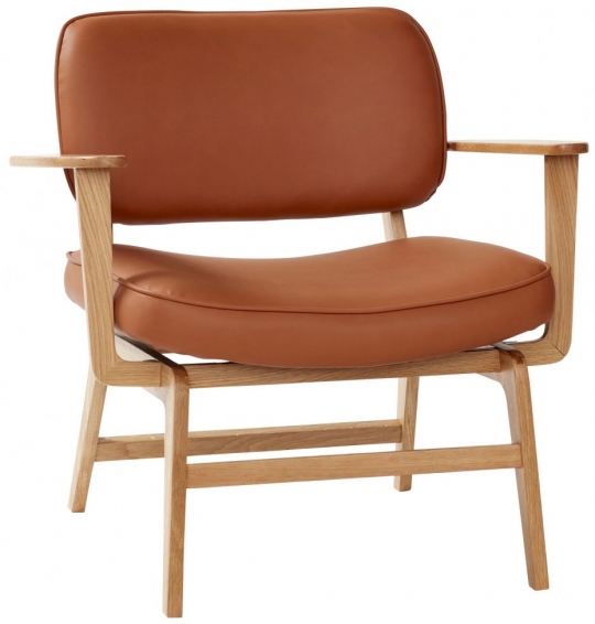 Loungestoel 'Haze' - Bruin