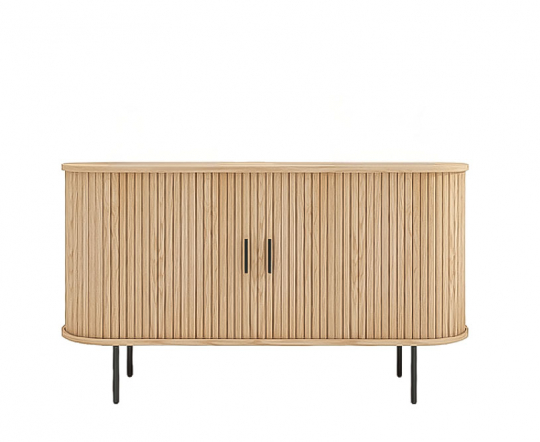 Dressoir 'Holmvik' - Natuur/Zwart