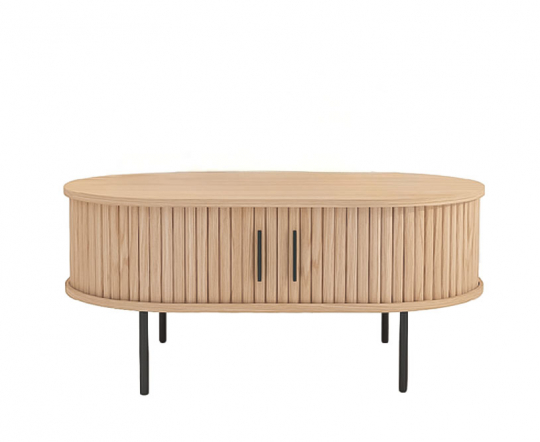 Salontafel 'Holmvik' - Natuur/Zwart