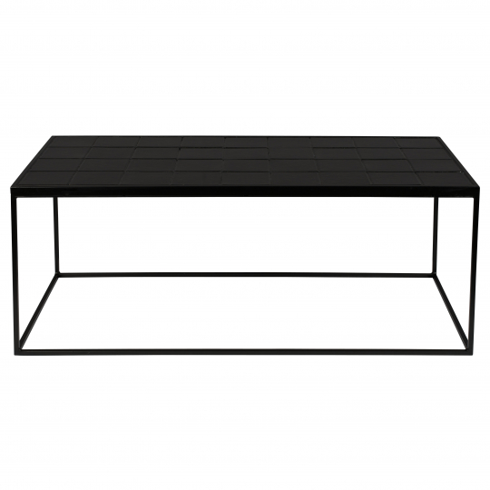 Salontafel 'Glazed' - Zwart