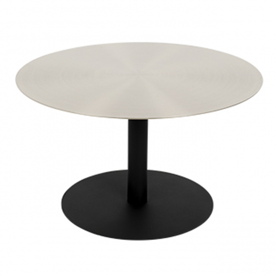 Salontafel 'Snow' - Staal/Zwart