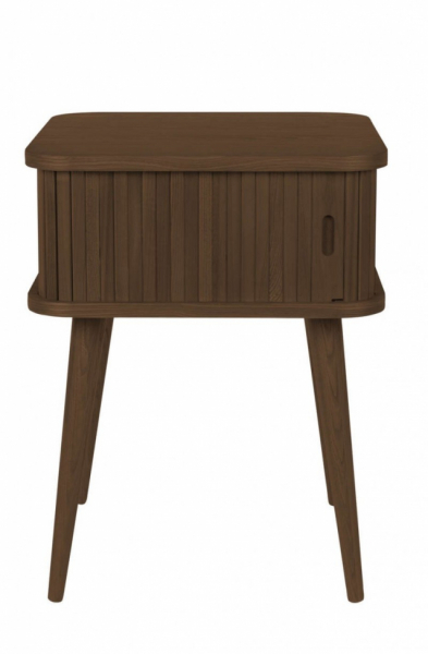 Bijzettafel/Slaapkamertafel 'Barbier' - Walnoot