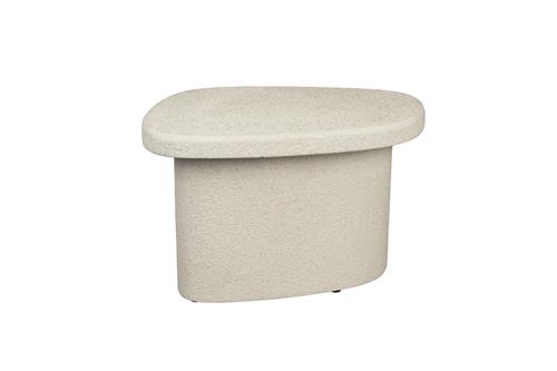 Bijzettafel 'Veda' 35cm - Beige
