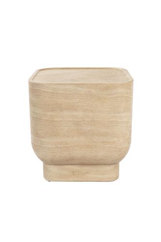Bijzettafel 'Noble' Vierkant - Beige