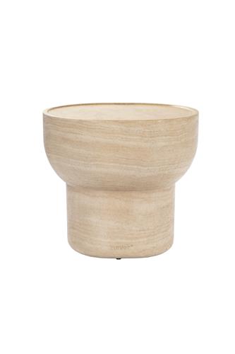 Bijzettafel 'Noble' Ovaal - Beige