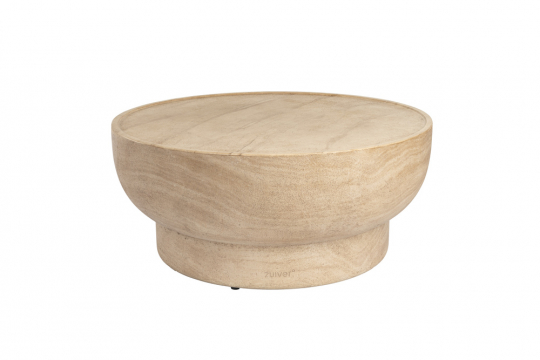 Salontafel 'Noble' Rond - Beige
