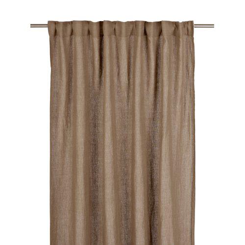 Gordijn 'Julie' 2-pack 145x280 - Donkerbruin