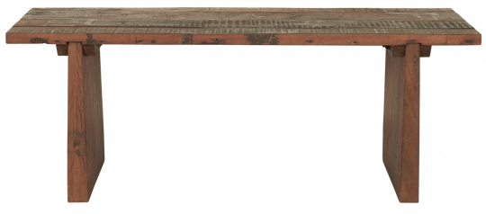 Houten bank 'Unique' - Natuurlijk