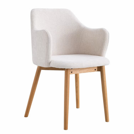 Stoel 'Stavanger' - Natuurlijk/Beige