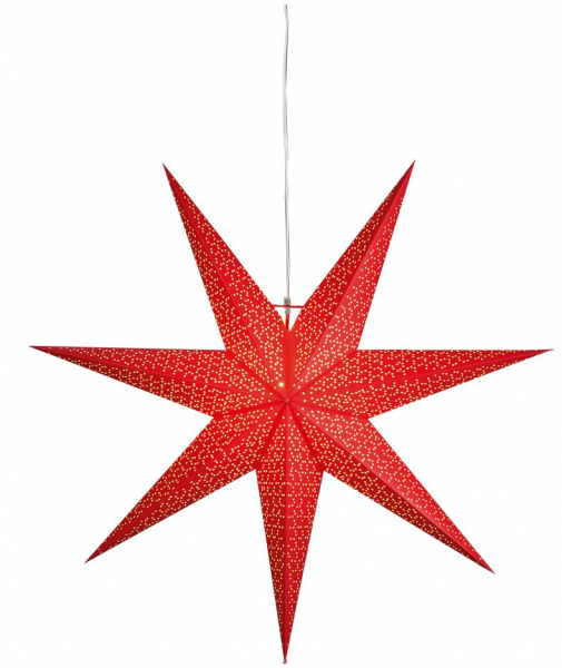 Kerstster 'Dot' 100cm - Rood
