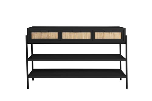 Console tafel 'Yasu' - Zwart
