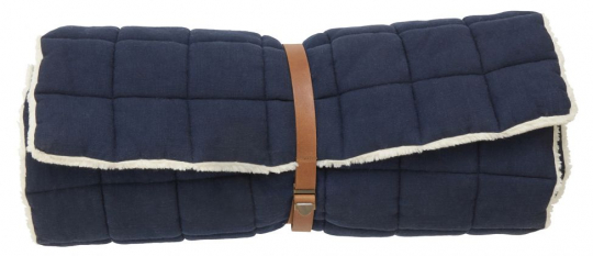 Vloerkleed 'Yin Yoga' - Blauw