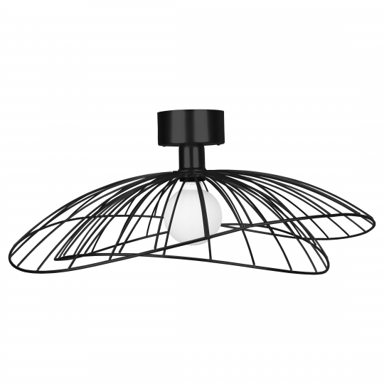 Plafondlamp 'Ray' - Zwart
