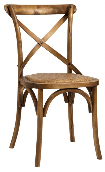 Stoel 'X' - Natuurlijk/Hout