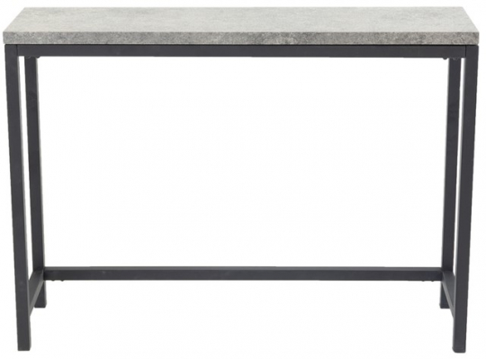 Bijzettafel 'Ransäter' 30x110 - Zwart