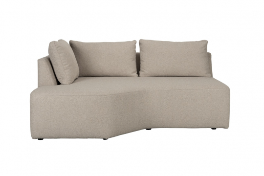Bank 'Element Prosper Chaise Left' - Cappuccino