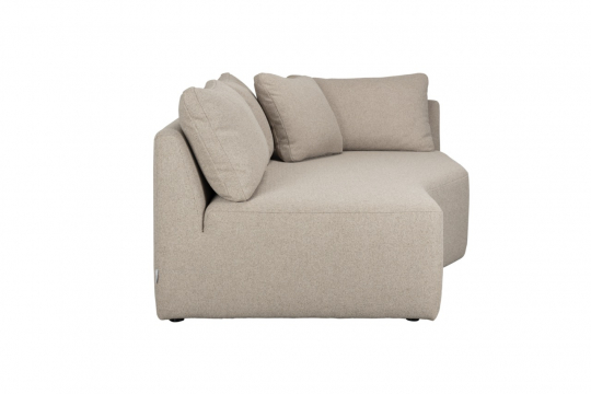 Bank 'Element Prosper Chaise Left' - Beige