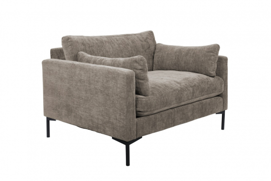 Fauteuil 'Love seat' - Bruin