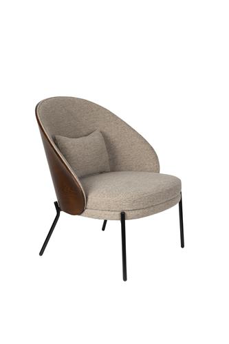 Fauteuil 'Rodin' - Beige