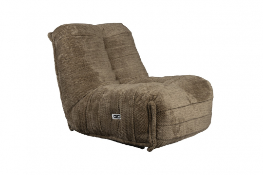 Verstelbare fauteuil 'Hamilton' - Bruin
