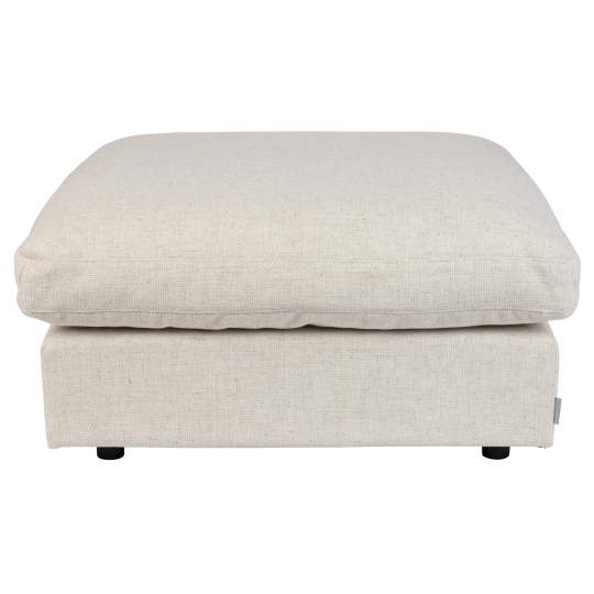 Voetenbank 'Sense Cream' - Beige