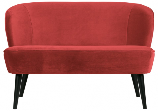 Bank 'Sara' - Rood/Velours