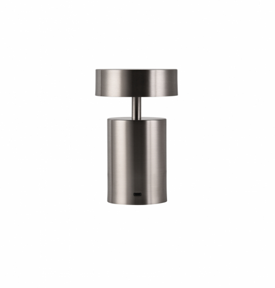 Oplaadbare lamp 'Boxholm' - Zilver