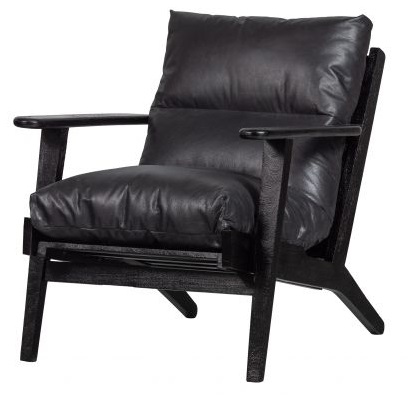 Fauteuil 'Houston' - Zwart