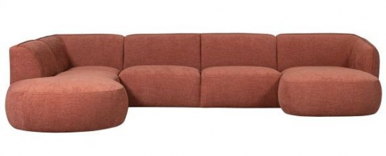 Linker bank 'Polly' - Terracotta