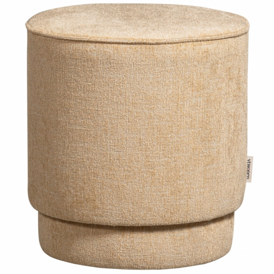 Zitpoef ‘Pearl’ - Beige/geel