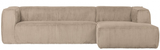 Bank 'Bean' 4-zits - Beige/Manchester