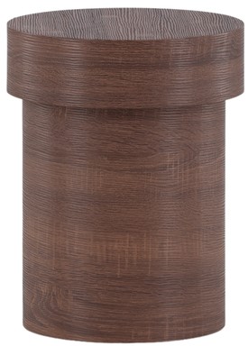 Bijzettafel 'Mariefred' Rond 35cm - Bruin