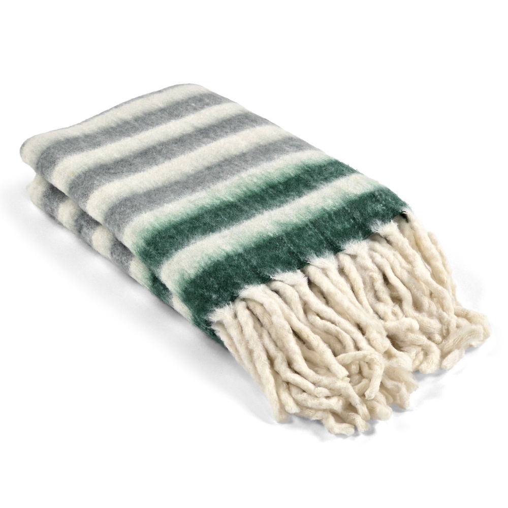 Plaid 'Monica' 130x170cm - Groen