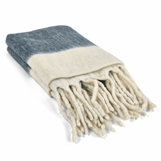 Geruite 'Carrie' 130x170cm - Blauw